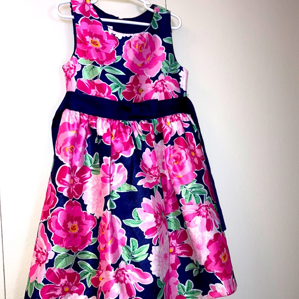 Girls formal floral dress size 6x